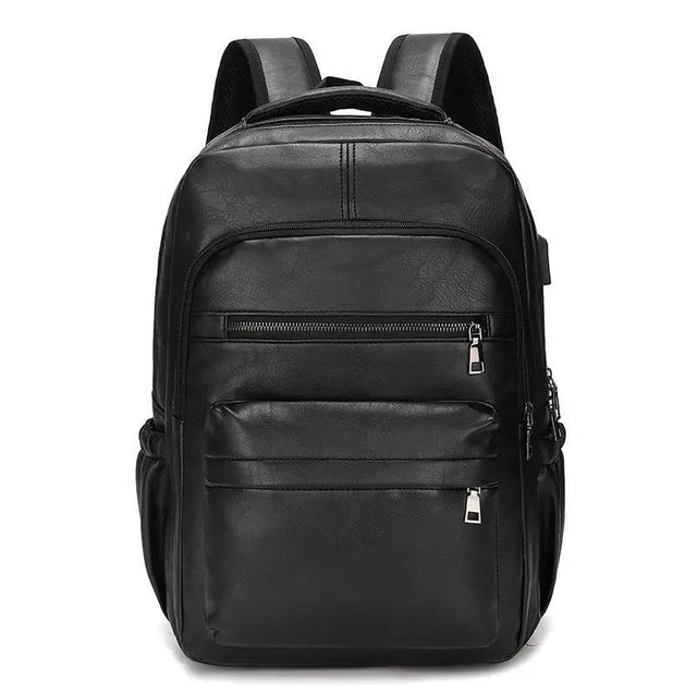 PU Leather USB Charging Backpack, Large Capacity Bags & Backpacks Laptop Backpacks