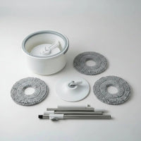 360° Hands-Free Spin Mop with Bucket Cleaning Supplies Mops
