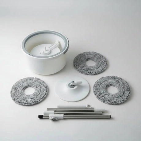 360° Hands-Free Spin Mop with Bucket Cleaning Supplies Mops