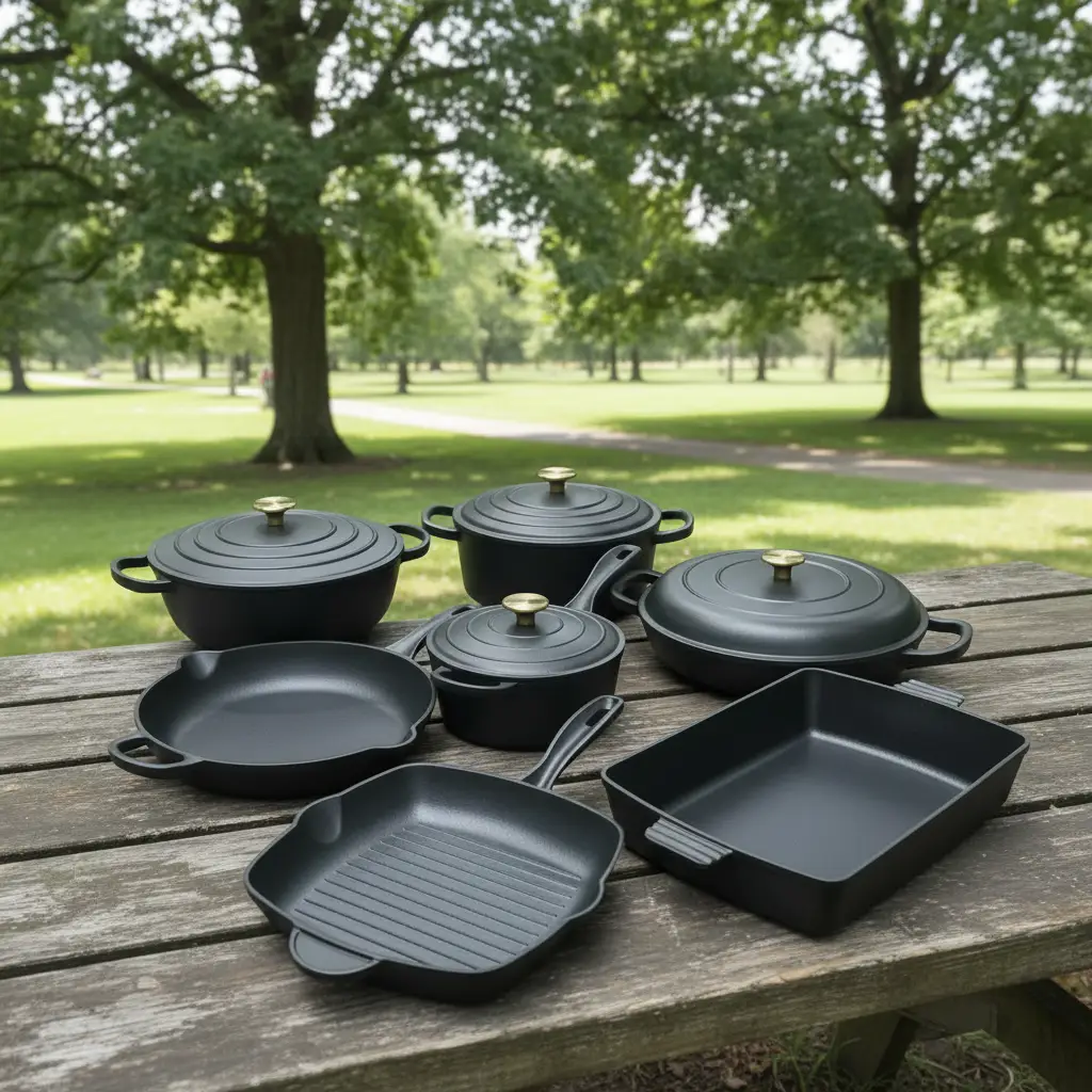 Pre-Seasoned Cast Iron Cookware Set Cookware Sets Cookware Sets