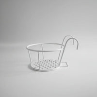 Metal Railing Flower Pot Holder Garden & Outdoor Plant Stands