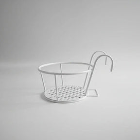 Metal Railing Flower Pot Holder Garden & Outdoor Plant Stands