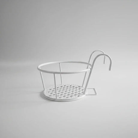 Metal Railing Flower Pot Holder Garden & Outdoor Plant Stands
