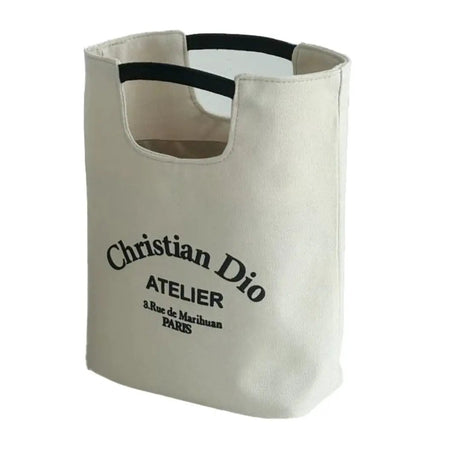 Canvas Tote Bag – Paris Print Tote Bag Shopping Totes