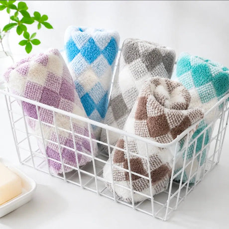 Coral Fleece Kitchen Towels – Set of 5 Kitchen Towels Kitchen Towels