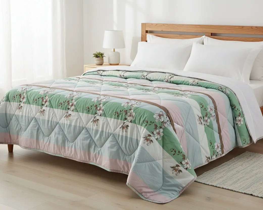 Tc Binded Duvet Set – 6x7, Non-Shrink & Non-Fade Bedding Duvet Covers