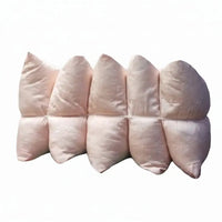 Fiber Filled Backrest Throw Pillows – Set of 5 Home Decor Throw Pillows