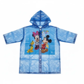 Cartoon Themed Kids Raincoat with Extendable Bag Space Kids Rainwear Rain Coats