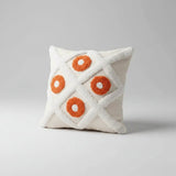 Boho Vintage Tufted Throw Pillow Cover – 45x45cm Home Decor Chair & Sofa Cushion Covers