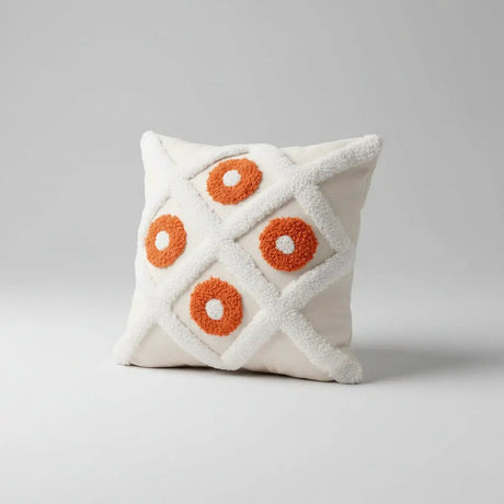 Boho Vintage Tufted Throw Pillow Cover – 45x45cm Home Decor Chair & Sofa Cushion Covers