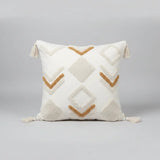 Boho Vintage Tufted Throw Pillow Cover – 45x45cm Home Decor Chair & Sofa Cushion Covers