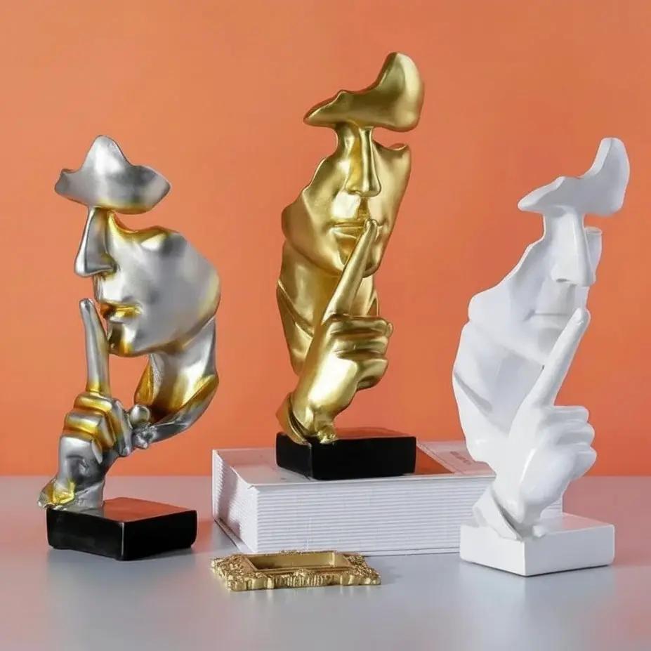 Silent Art Decor Home Decor Sculptures & Statues