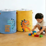 Kids Fabric Storage Basket – Dinosaur Print Baby & Kids Household Storage Baskets