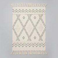 Bohemian Nordic Bedroom Rug with Tassels Rugs & Mats Rugs