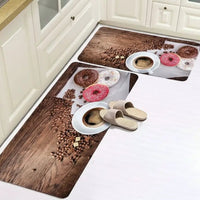Rubber Kitchen Mats – Set of 2 Kitchenware Rugs