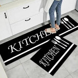 Rubber Kitchen Mats – Set of 2 Kitchenware Rugs