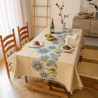 Dining Table Cloth 140x220cm Table Linen Tablecloths