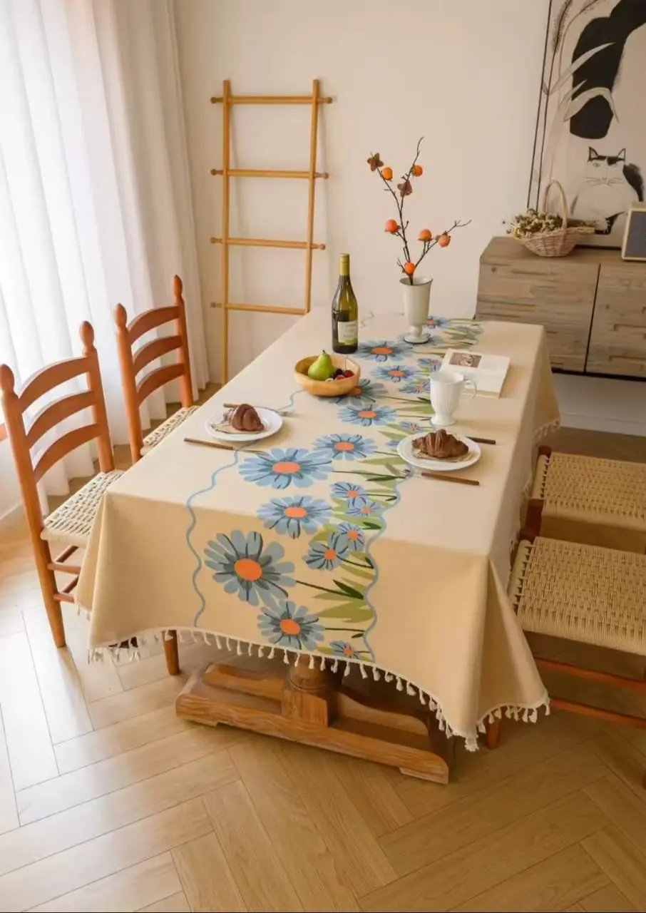 Dining Table Cloth 140x220cm Table Linen Tablecloths