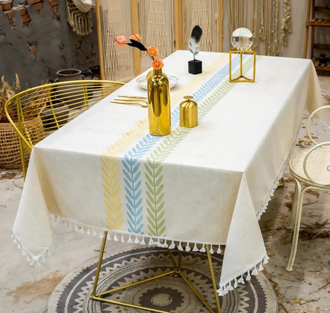 Dining Table Cloth 140x220cm Table Linen Tablecloths