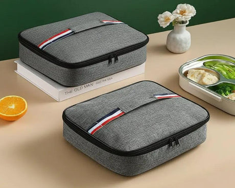Large Square Oxford Insulated Lunch Bag Bags & Accessories Lunch Bags