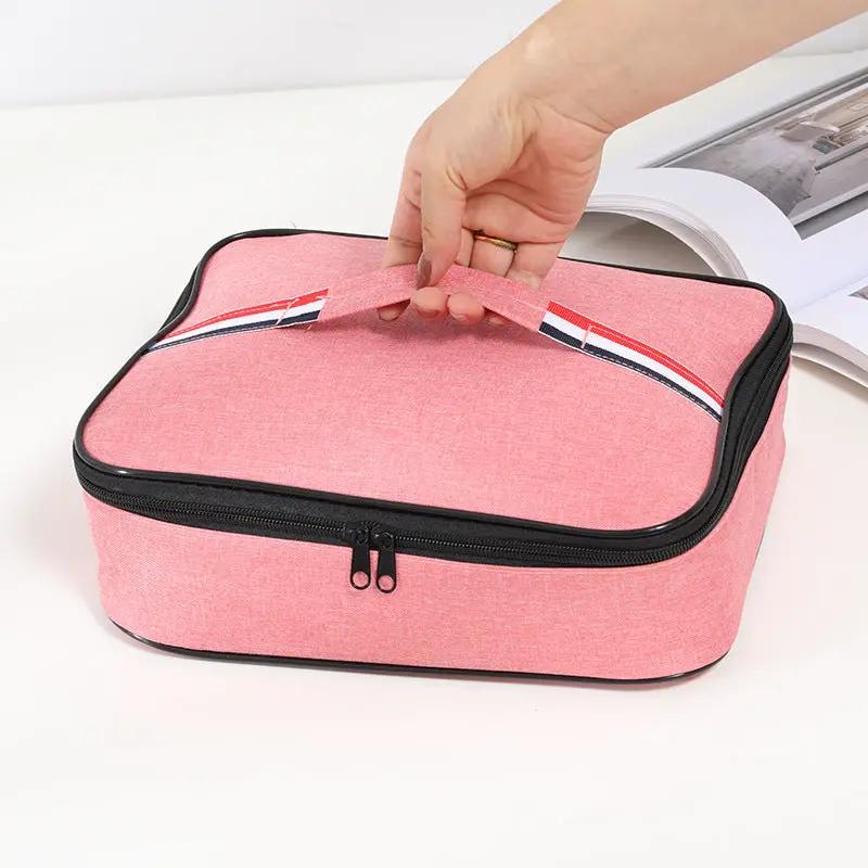 Large Square Oxford Insulated Lunch Bag Bags & Accessories Lunch Bags