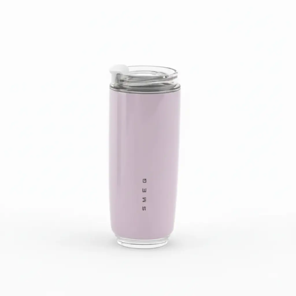 SMEG Insulated Travel Coffee Cup With Lid 420ml Leakproof Drinkware Travel Mugs