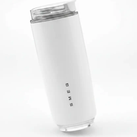 SMEG Insulated Travel Coffee Cup With Lid 420ml Leakproof Drinkware Travel Mugs