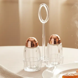 Acrylic Cruet Dining Shaker Set Kitchenware Condiment Dispensers
