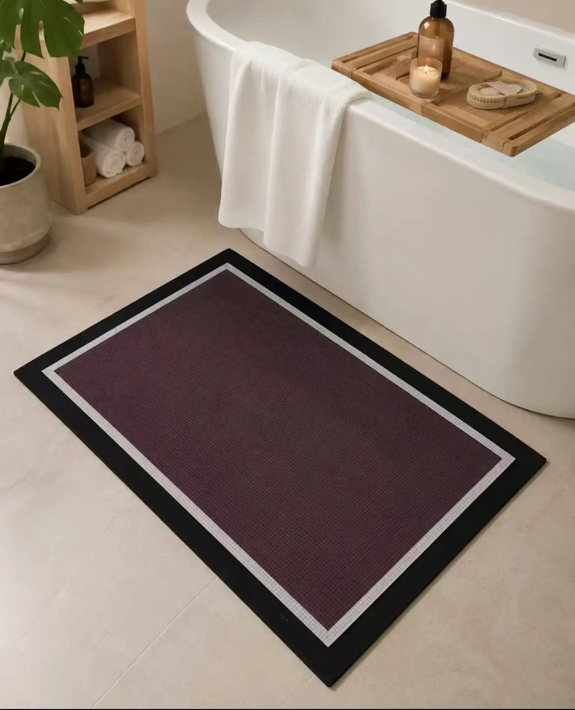 Absorbent Bathroom & Door Mat Home Decor Door Mats