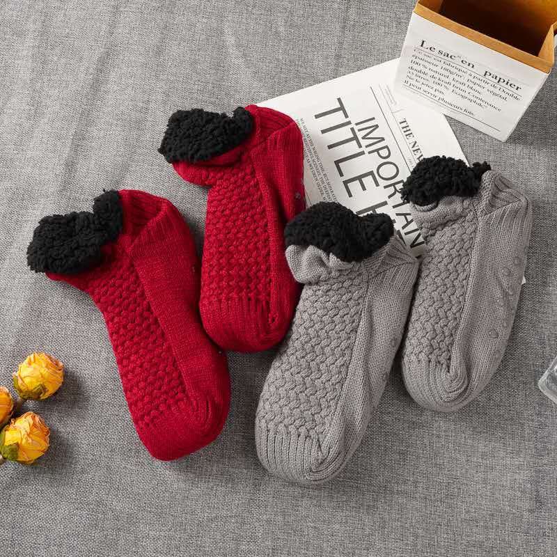 Non-Slip Knitted Floor Slipper Socks Clothing & Accessories Slippers