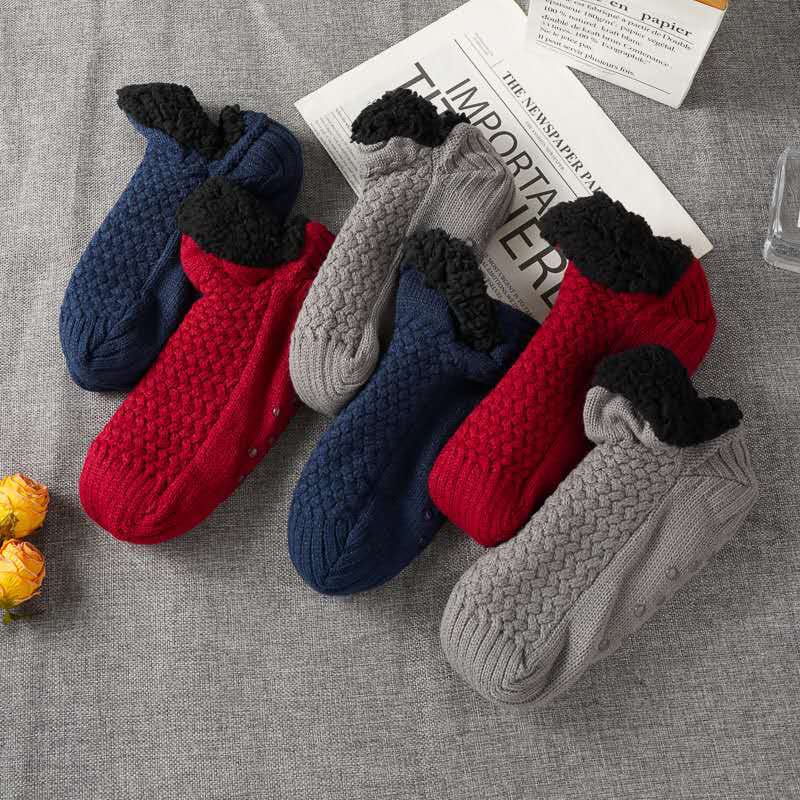 Non-Slip Knitted Floor Slipper Socks Clothing & Accessories Slippers