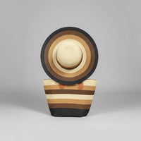 Straw Bag & Hat Set Bags & Accessories Beach Bags