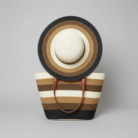Straw Bag & Hat Set Bags & Accessories Beach Bags