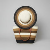 Straw Bag & Hat Set Bags & Accessories Beach Bags