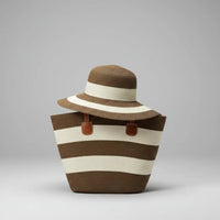Straw Bag & Hat Set Bags & Accessories Beach Bags
