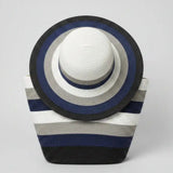 Straw Bag & Hat Set Bags & Accessories Beach Bags