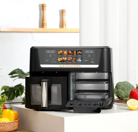2-in-1 Oven & Air Fryer Combo Kitchen Appliances Air Fryers