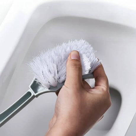 Long Handle Toilet Brush Set with Base Bathroom Toilet Brush & Holder Sets