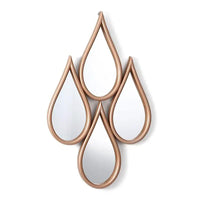 Nordic Teardrop Decorative Wall Mirror Home Decor Wall Mirrors