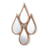 Nordic Teardrop Decorative Wall Mirror Home Decor Wall Mirrors