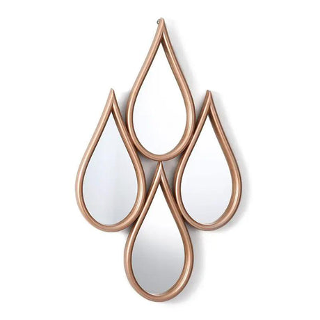 Nordic Teardrop Decorative Wall Mirror Home Decor Wall Mirrors