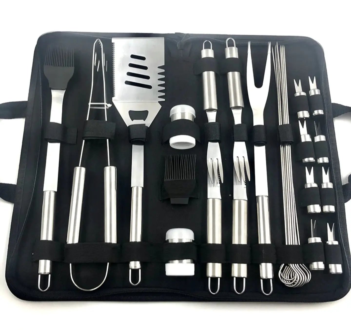 BBQ Grill Utensils Tool Set with Portable Bag Outdoor & BBQ Kitchen Utensil Sets