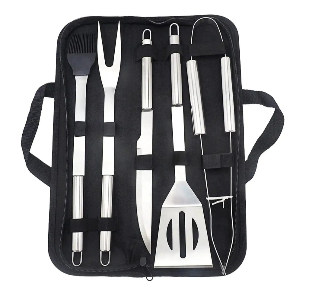 Grill Utensils Kit with Portable Bag Outdoor & BBQ Outdoor Grill Accessories