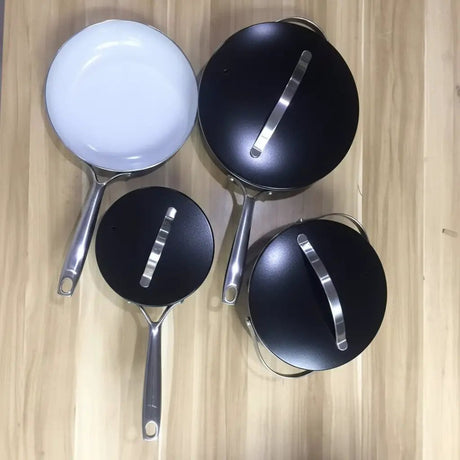 7-Piece Ceramic Coated Cookware Set Cookware Cookware Sets