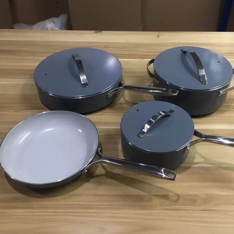 7-Piece Ceramic Coated Cookware Set Cookware Cookware Sets