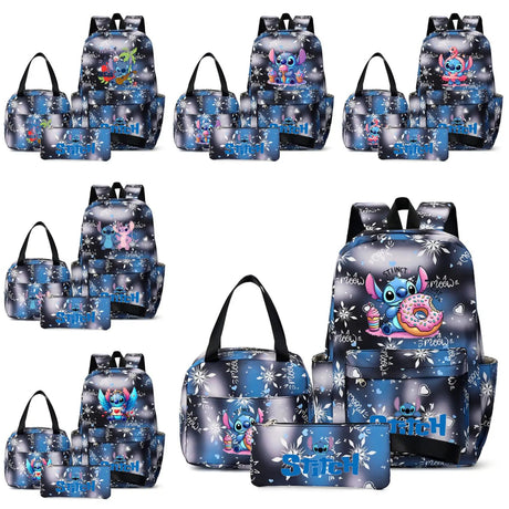Stitch 3-in-1 Kids Backpack Set Kids' Bags & Accessories School Backpacks