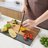 Acacia Wood Marble Cutting Board Cutting Board Cutting Boards
