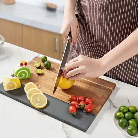 Acacia Wood Marble Cutting Board Cutting Board Cutting Boards