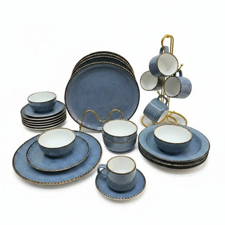 36pcs Luxury European Porcelain Dinner Set Dinner Set Dinnerware Sets