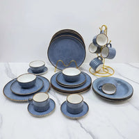 36pcs Luxury European Porcelain Dinner Set Dinner Set Dinnerware Sets